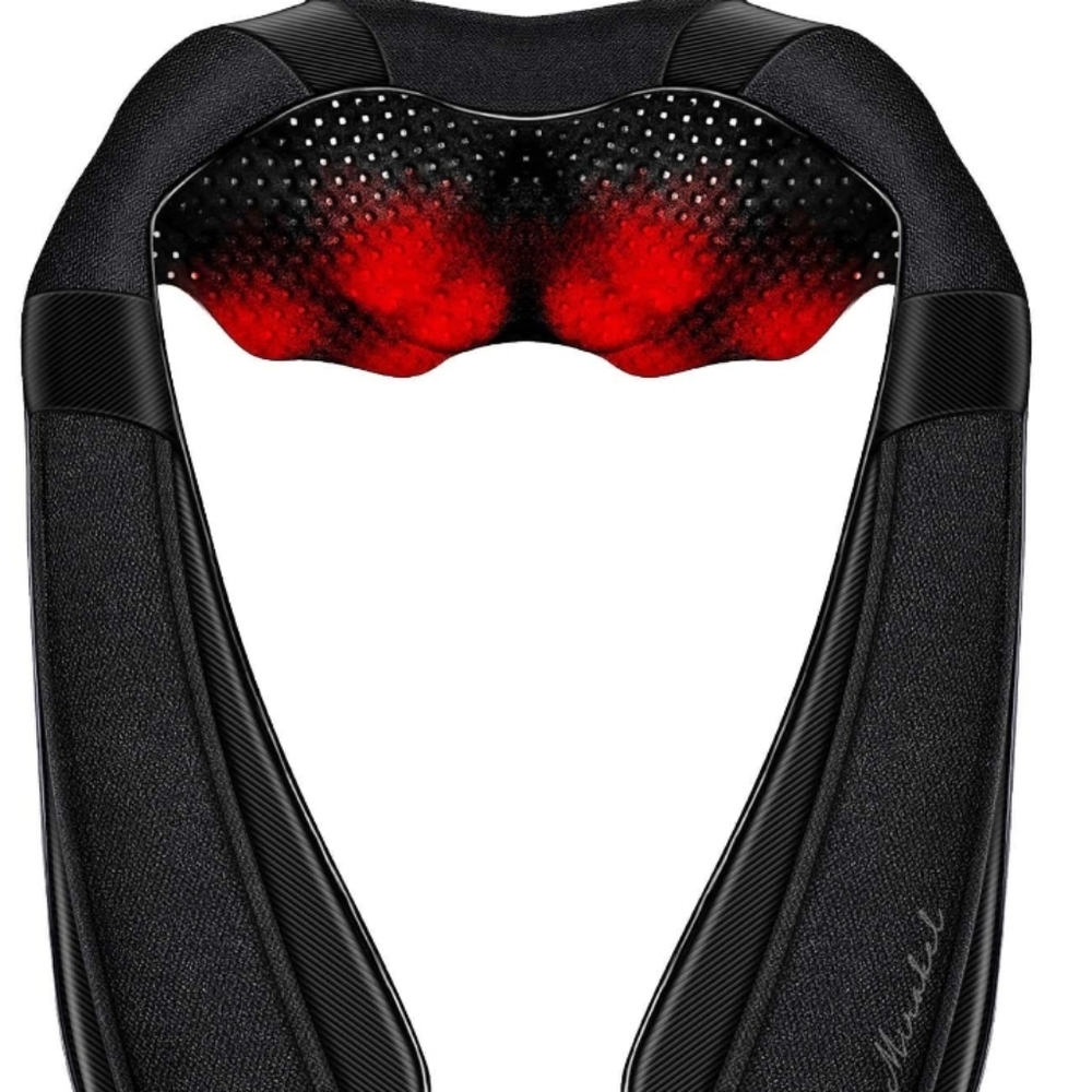 Mirakel electric Shiatsu massager with heat and 3 pressure levels